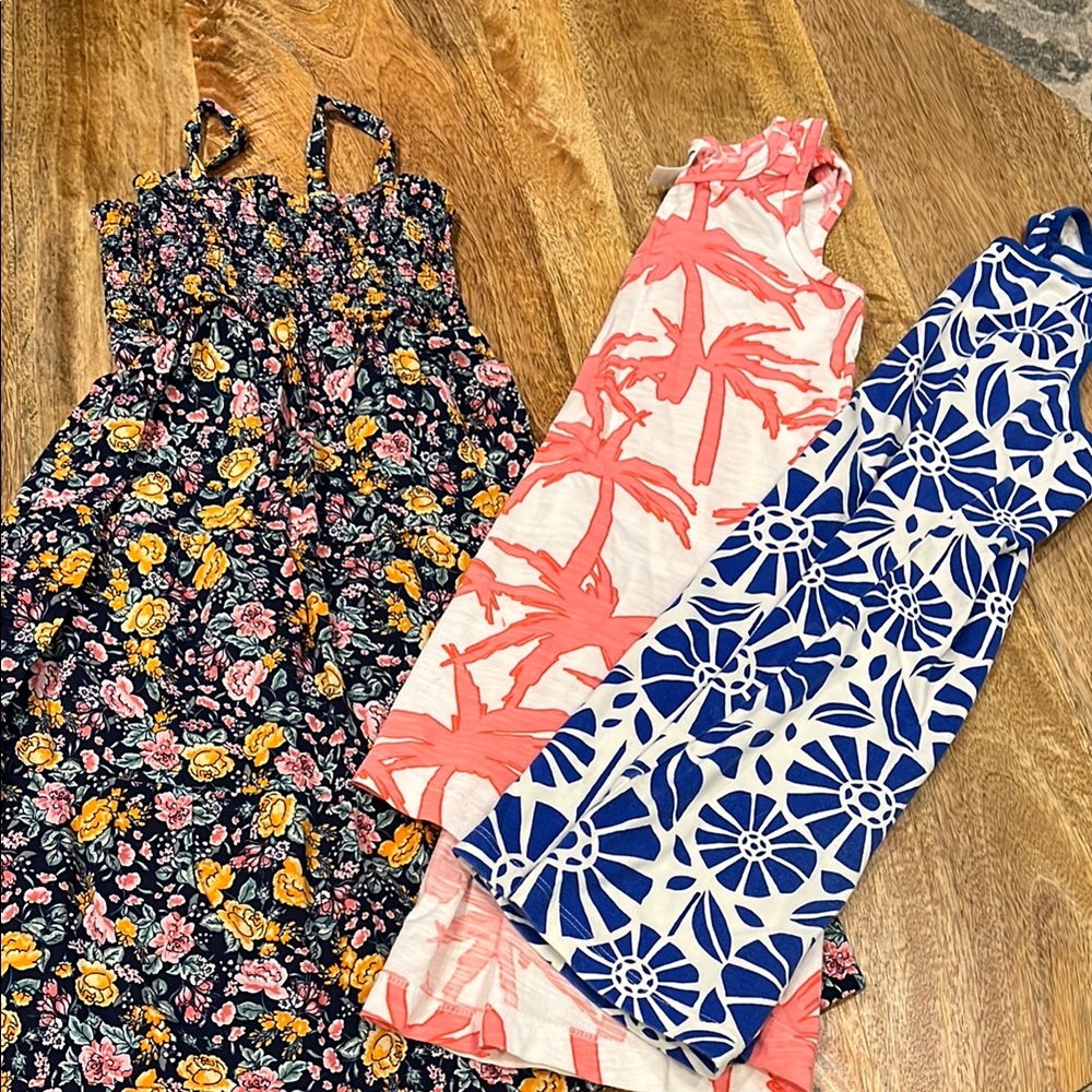 Floral and Tropical girls dresses